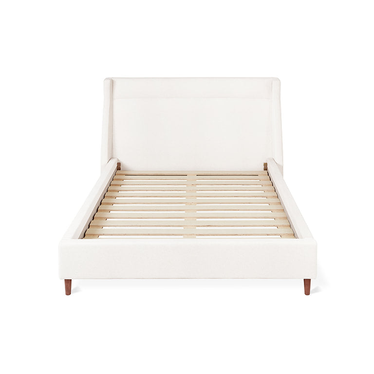 Gus* Modern CARMICHAEL Merino Cream queen bed