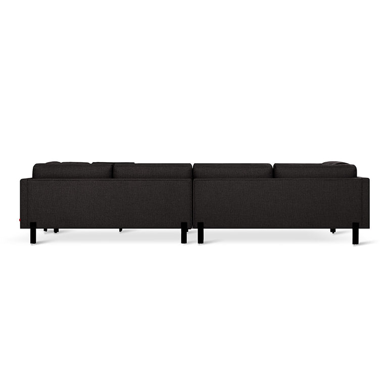 Gus* Modern SILVERLAKE XL Sectional | Right - Andorra Espresso