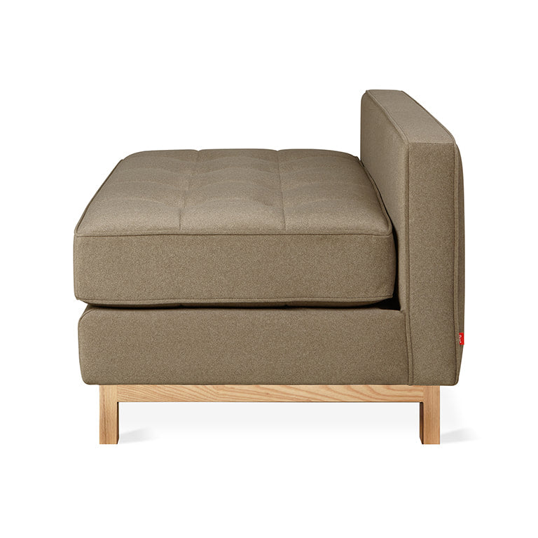 Gus* Modern JANE 2 Merino Mocha lounge with Natural Ash base
