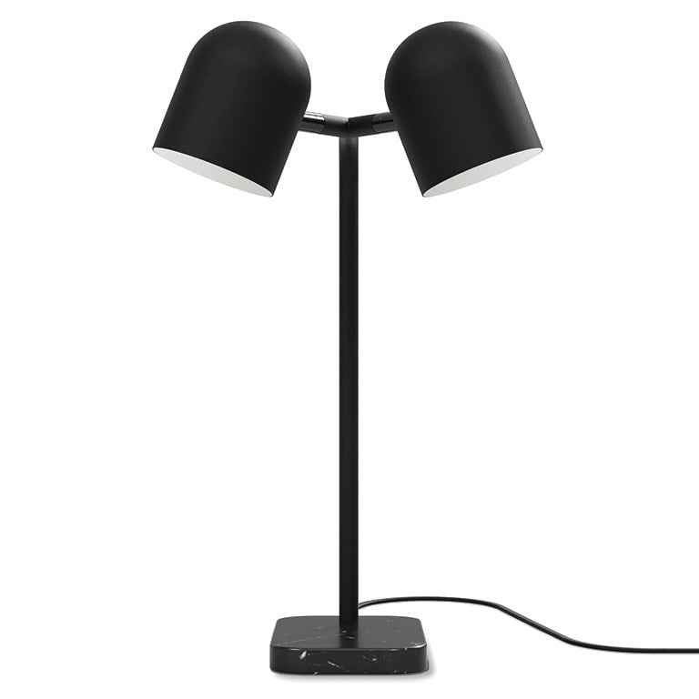 Gus* Modern TANDEM Black table lamp