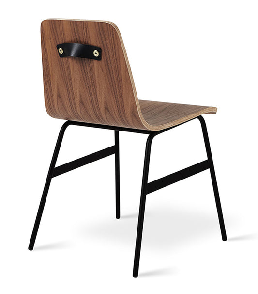 Gus* Modern LECTURE Black Ash dining chair