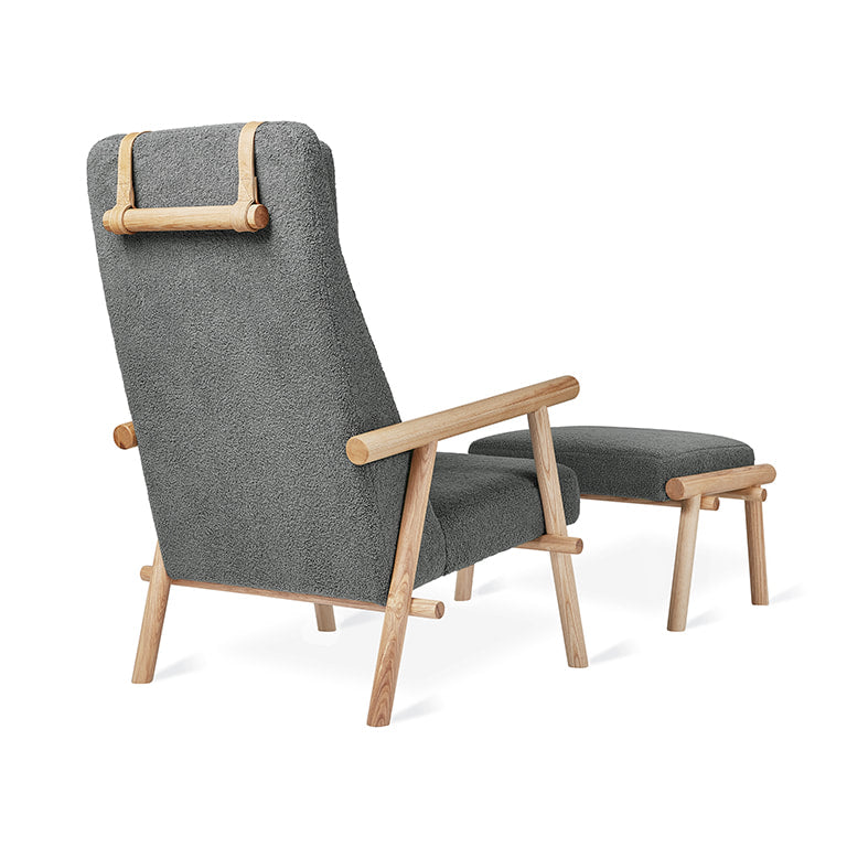 Gus* Modern LABRADOR Auckland Bluff chair & ottoman