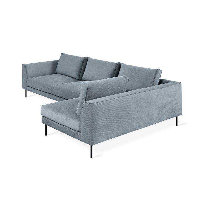 Gus* Modern RENFREW Sectional | Right - Mersey Skyline