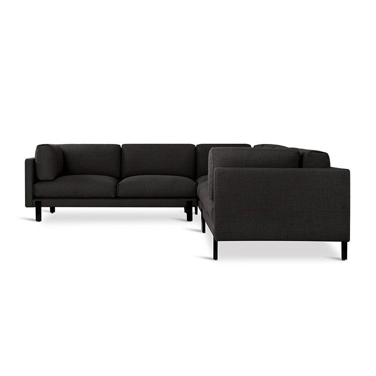 Gus* Silverlake XL Sectional | Left - Andorra Espresso
