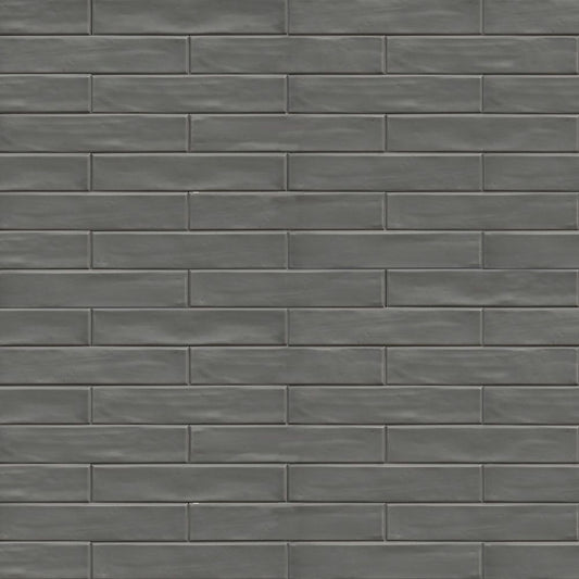 GRACE Gray 2 x 10 matte wall tile