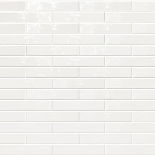 GRACE Pure 2 x 10 glossy wall tile