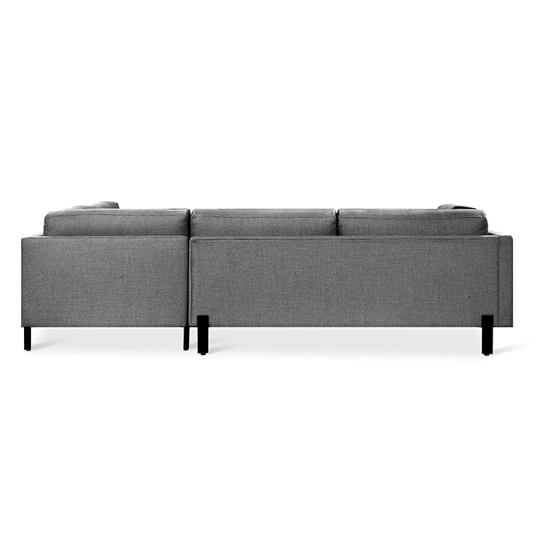 Gus* Modern SILVERLAKE Sectional | Right - Andorra Pewter