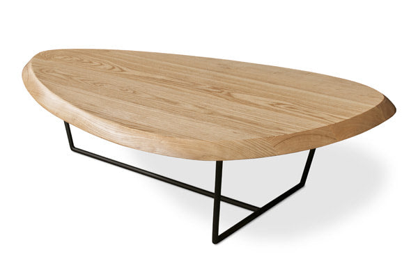Gus* Modern HULL Natural Ash coffee table
