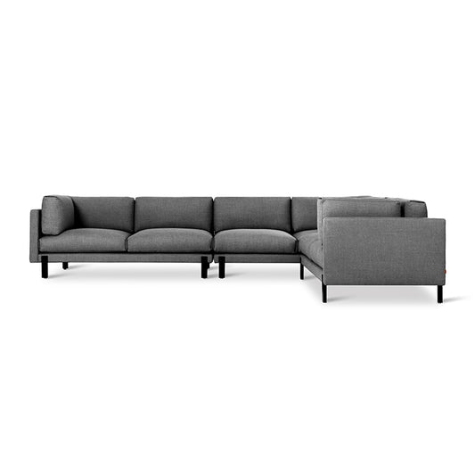 Gus* Modern SILVERLAKE XL Sectional | Right - Andorra Pewter