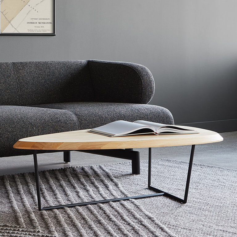 Gus* Modern HULL Natural Ash coffee table