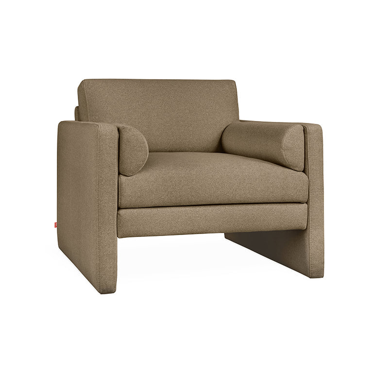 Gus* Modern LAUREL Merino Mocha chair