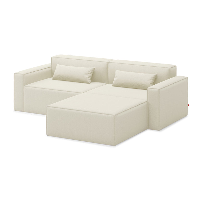 Gus* Modern MIX MODULAR Mowat Sand 3pc sectional