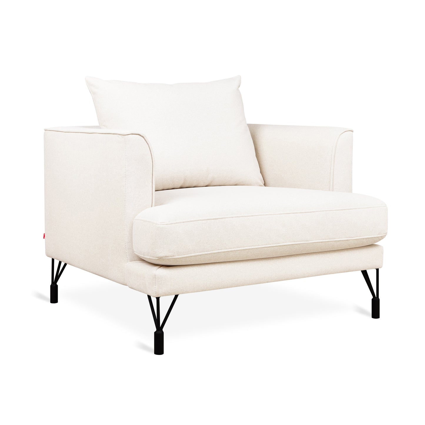 Gus* Modern HIGHLINE Merino Cream chair
