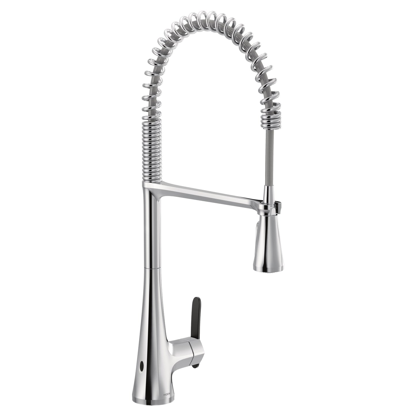 Moen SINEMA™ Chrome touchless spring kitchen faucet with MotionSense™