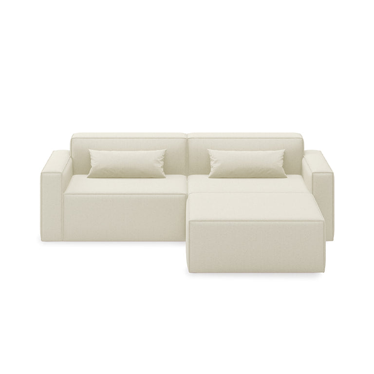 Gus* Modern MIX MODULAR Mowat Sand 3pc sectional