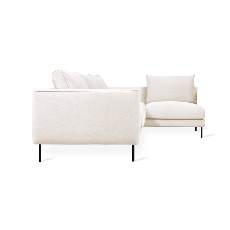 Gus* Modern RENFREW Merino Cream Sectional | Right