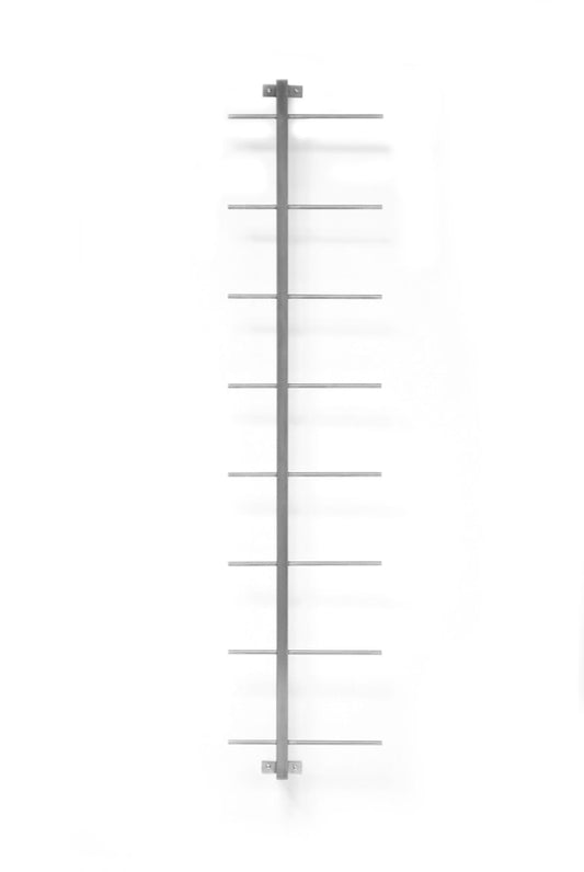 Gus* Modern stainless steel magazine rack