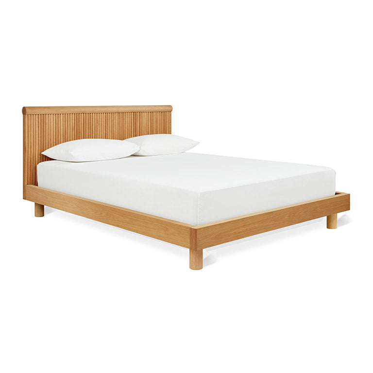 Gus* Modern ODEON White Oak king bed