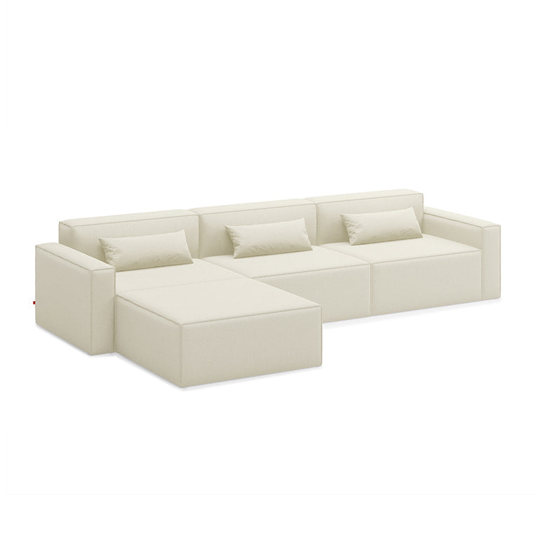 Gus* Modern MIX MODULAR Mowat Sand 4pc sectional