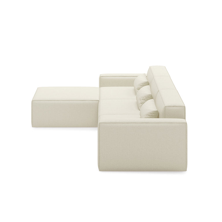 Gus* Modern MIX MODULAR Mowat Sand 4pc sectional
