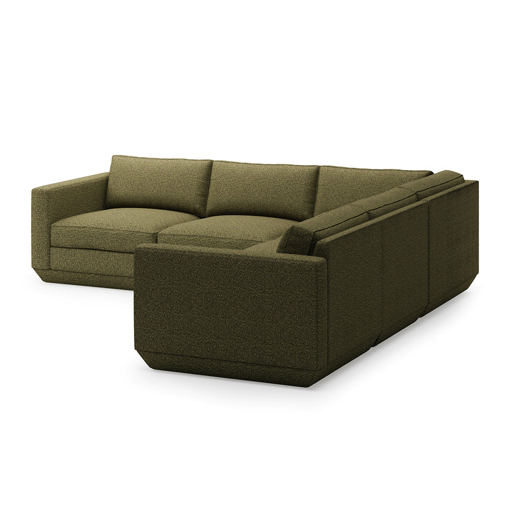 Gus* Modern PODIUM 5PC Corner Sectional - Copenhagen Terra