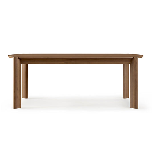 Gus* Modern BANCROFT Classic Walnut dining table