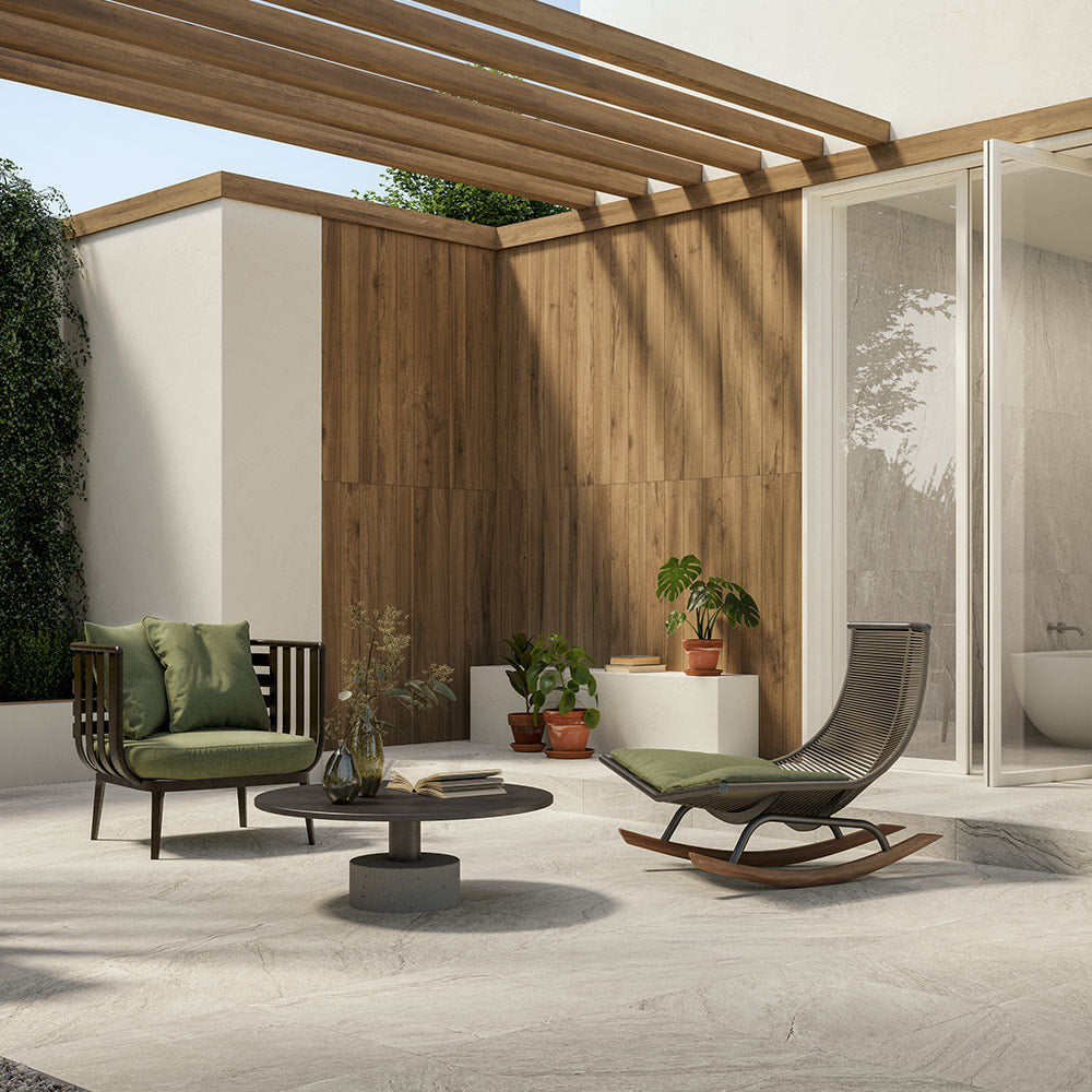 VIBES Beige 2 x 2 mosaic stone wall / floor tile