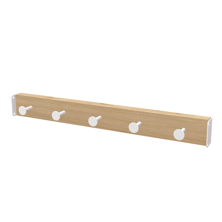 Gus* Modern BRANCH blonde / white ash hook rail