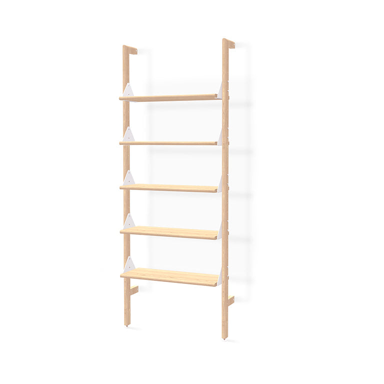 Gus* Modern BRANCH-1 blonde / white / blonde ash shelving unit