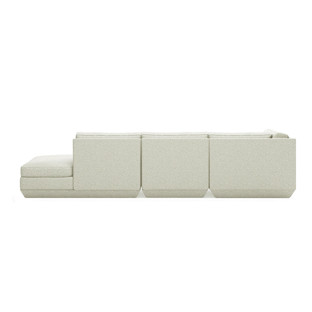 Gus* Modern PODIUM 4PC Lounge Sectional B | Left - Copenhagen Fossil