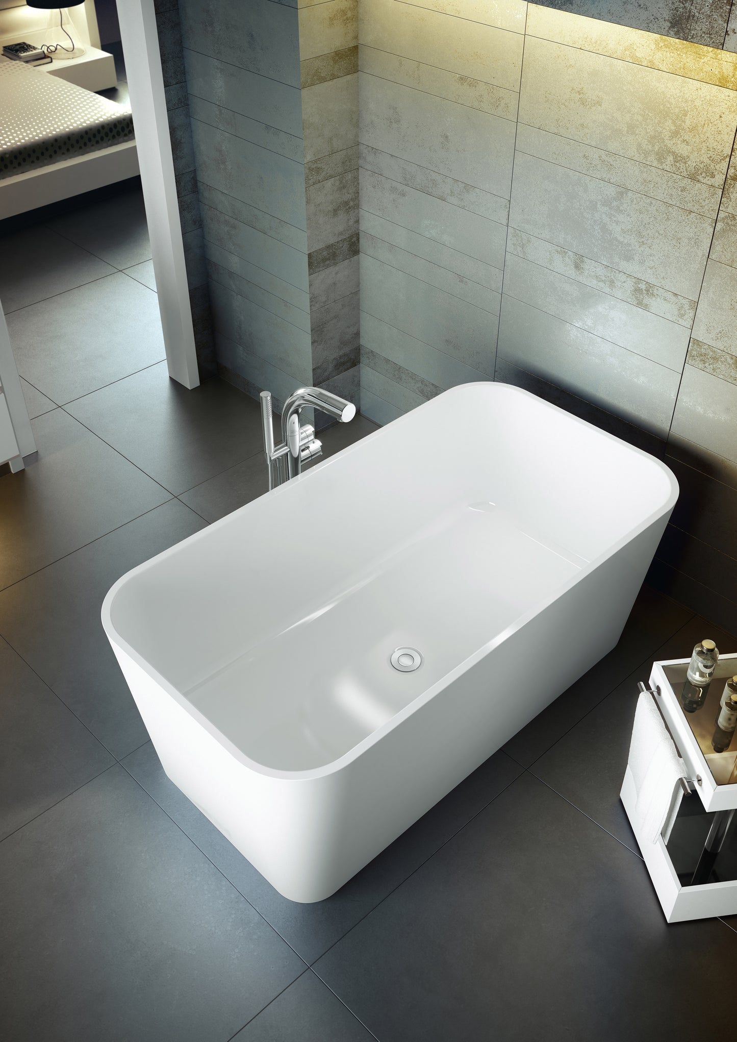 Victoria + Albert EDGE freestanding bathtub