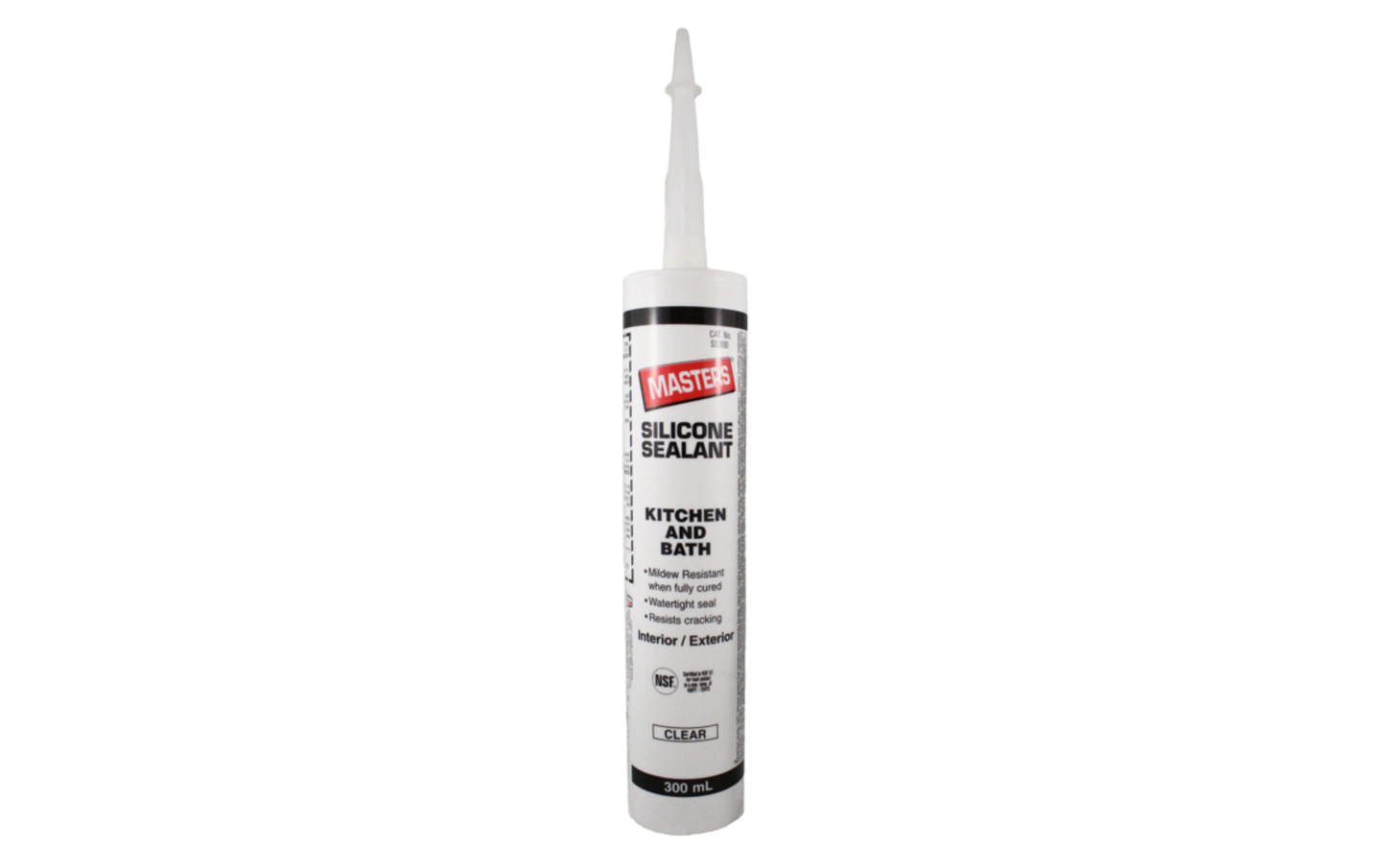 Masters silicone sealant