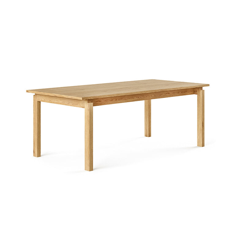 Gus* Modern ANNEX White Oak extendable dining table