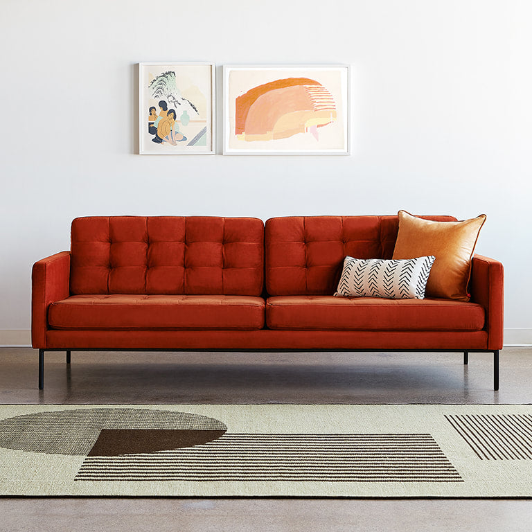Gus* Modern CONSTRUCT cargo reversible rug 5x8