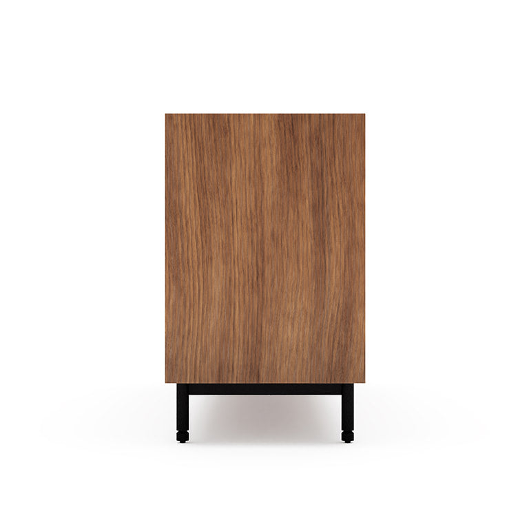 Gus* Modern MUNRO Classic Walnut six-drawer dresser
