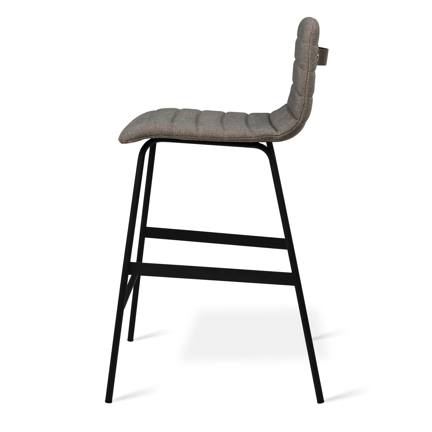 Gus* Modern LECTURE pixel truffle upholstered counter stool