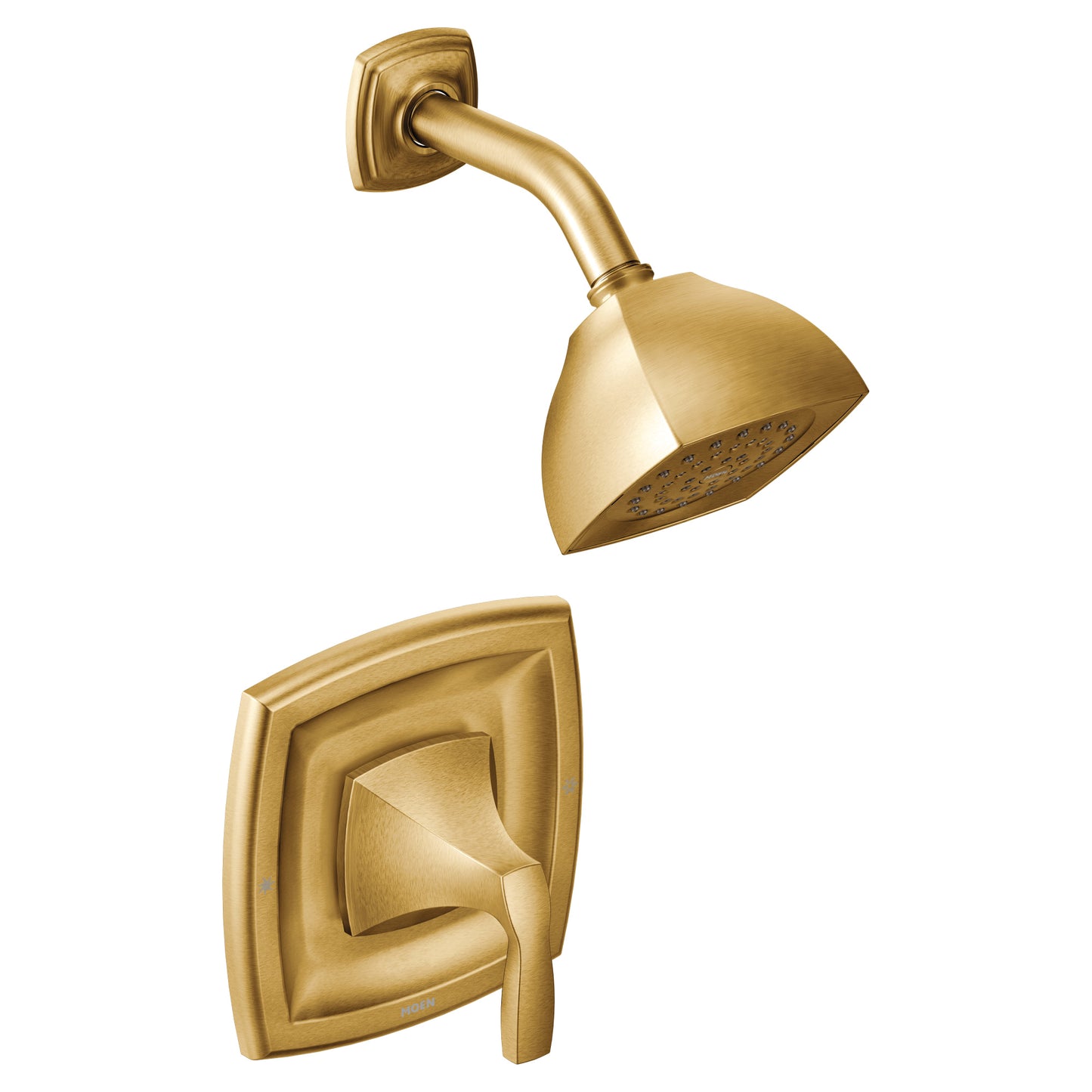 Moen VOSS™ Brushed Gold Posi-Temp shower faucet