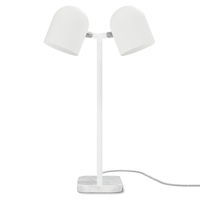 Gus* Modern TANDEM White table lamp