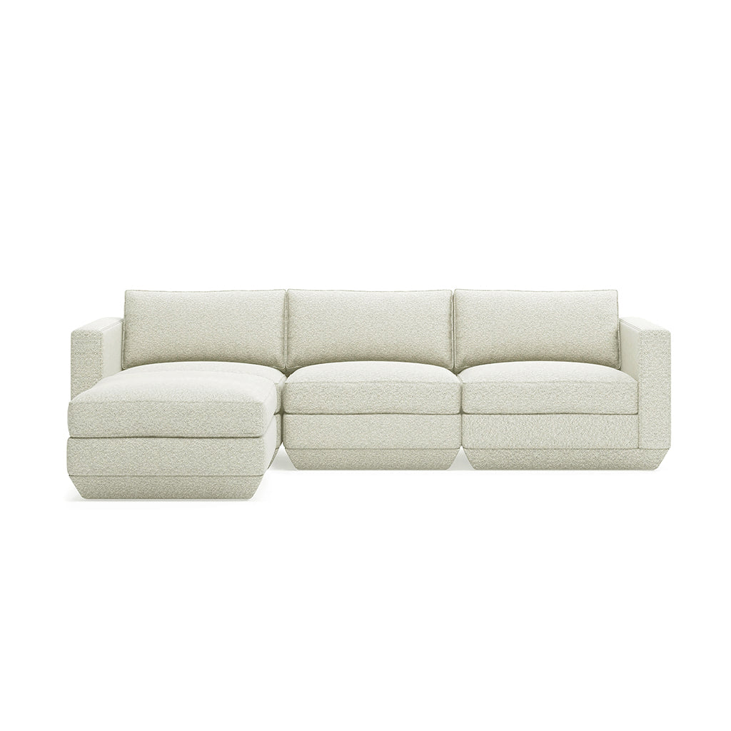 Gus* Modern PODIUM 4PC Sectional | Left - Copenhagen Fossil
