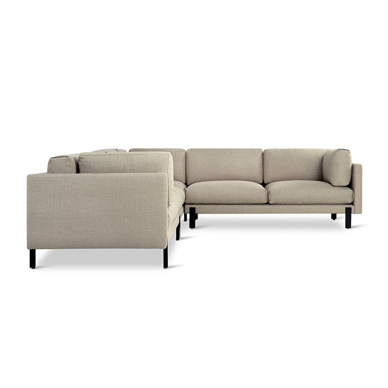 Gus* Modern SILVERLAKE XL Sectional | Right - Andorra Almond