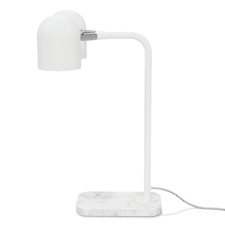 Gus* Modern TANDEM White table lamp