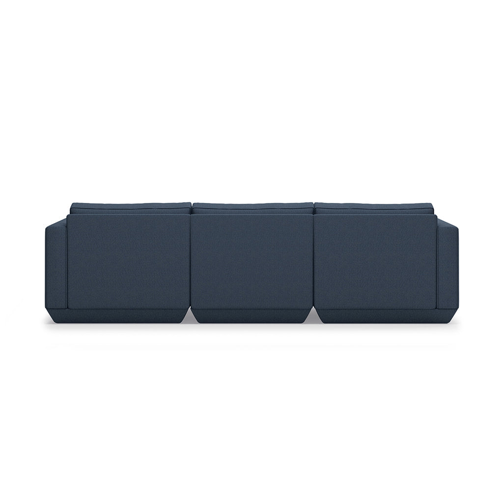 Gus* Modern PODIUM 4PC Sectional | Left - Hanson Navy