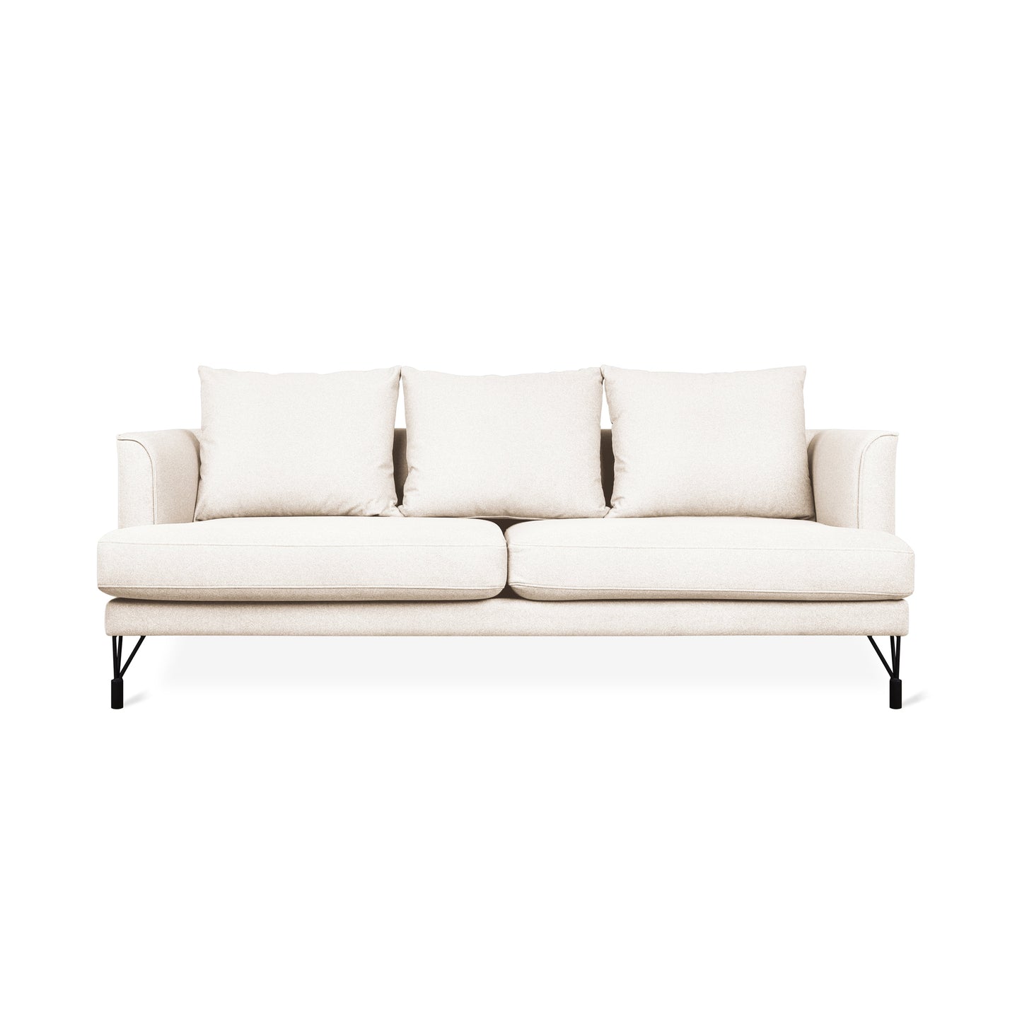 Gus* Modern HIGHLINE Merino Cream sofa