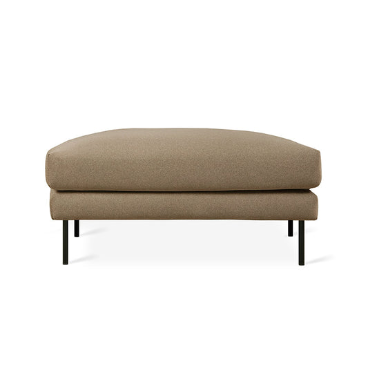 Gus* Modern RENFREW merino mocha ottoman