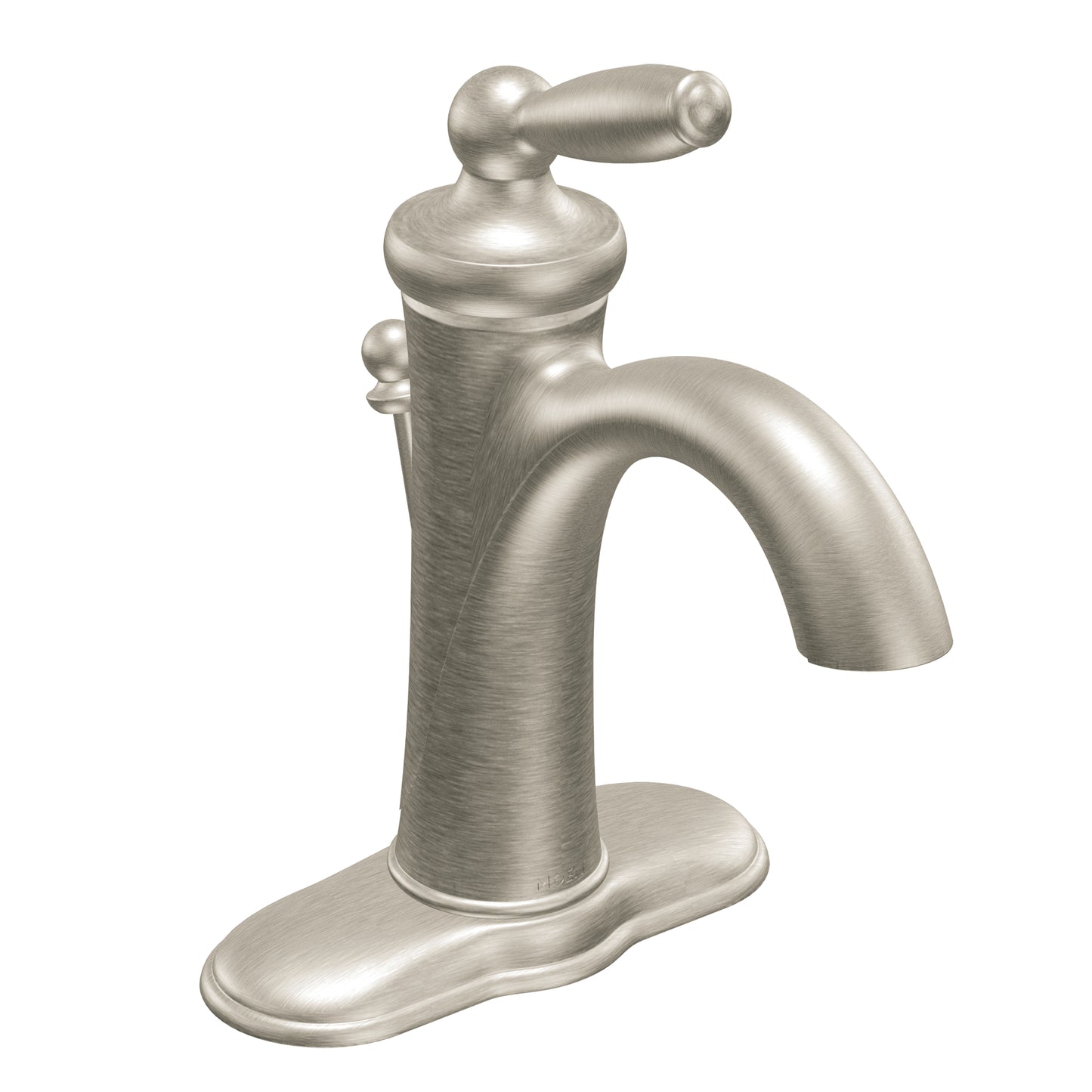 Moen BRANTFORD® Brushed Nickel single handle vanity faucet