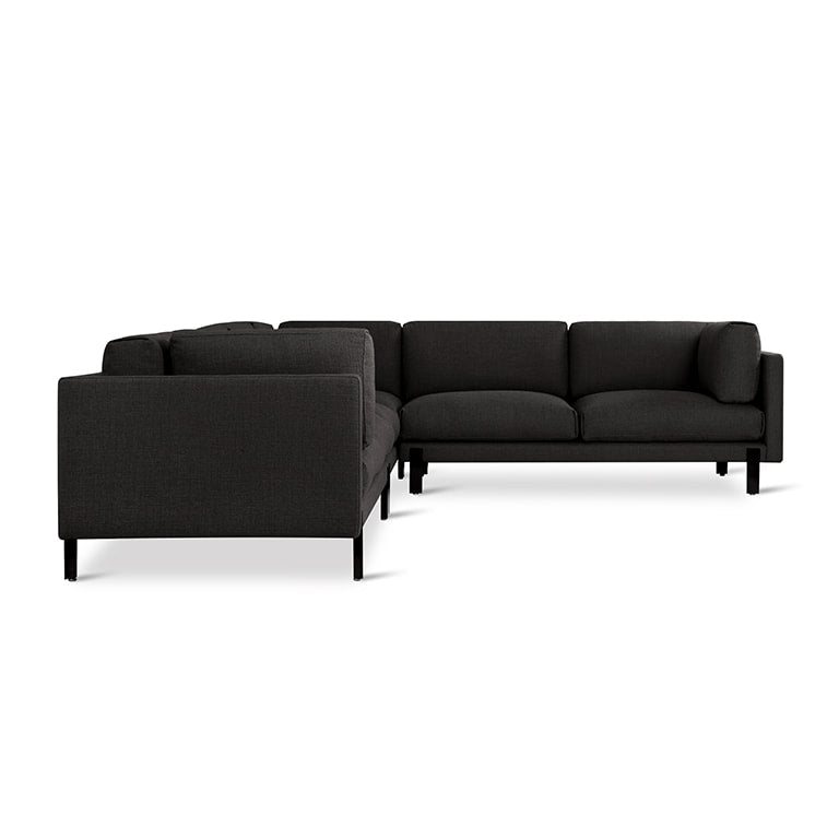 Gus* Modern SILVERLAKE XL Sectional | Right - Andorra Espresso