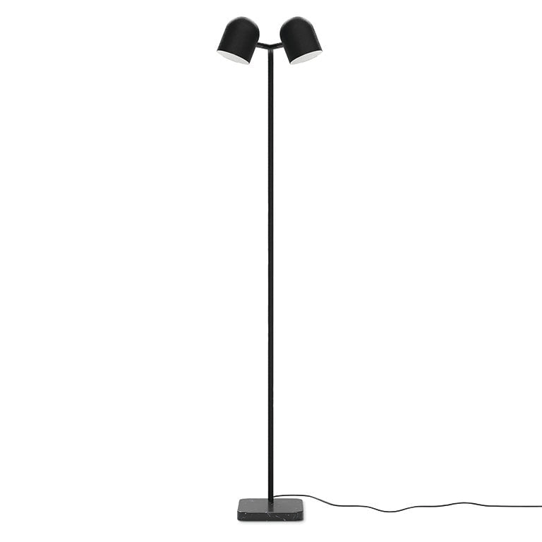 Gus* Modern TANDEM Black floor lamp
