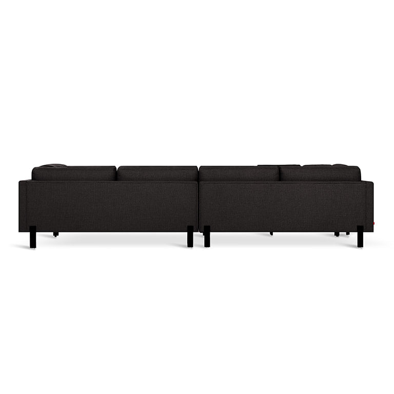 Gus* Silverlake XL Sectional | Left - Andorra Espresso