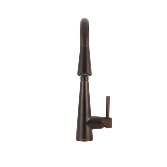 Moen SLEEK® Oil Rubbed Bronze pull-down kitchen faucet