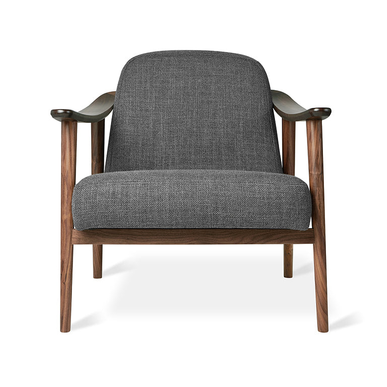 Gus* Modern BALTIC Andorra Pewter with Walnut frame